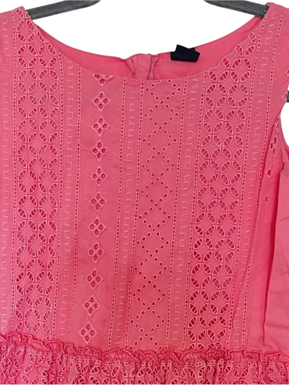 Girls' Gap Kids Pink Eyelet Sleeveless Dress size XL 12
